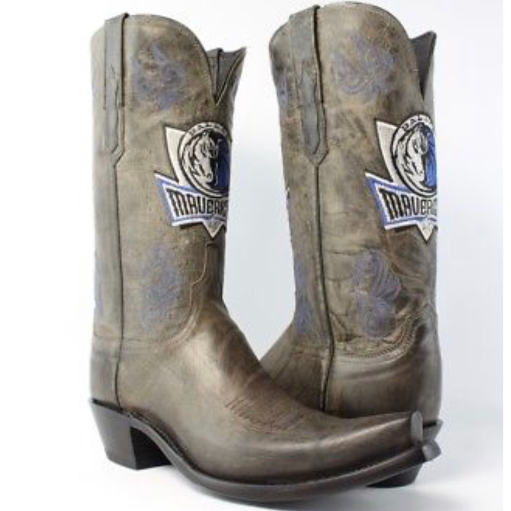 Dallas Mavericks Lucchese Cowboy Boots